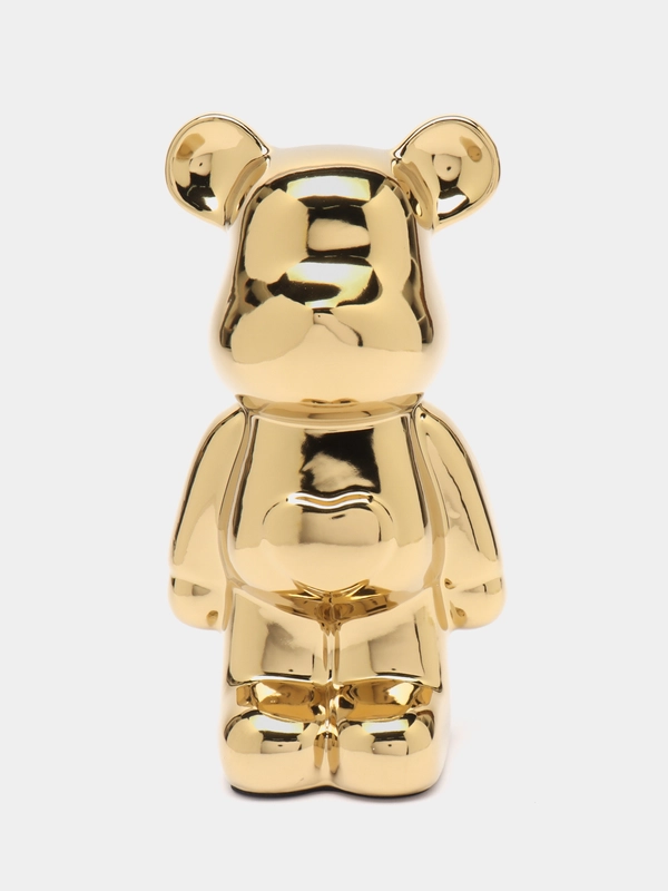 Статуэтка медведь "Bearbrick", копилка керамическая