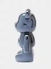 Синий статуэтка медведь "Bearbrick", копилка керамическая