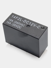 Реле 12 вольт 14F2 12VDC 16A HLS-14F2 JQX-115F-012-1ZS3 SMIH-12VDC-SL-C