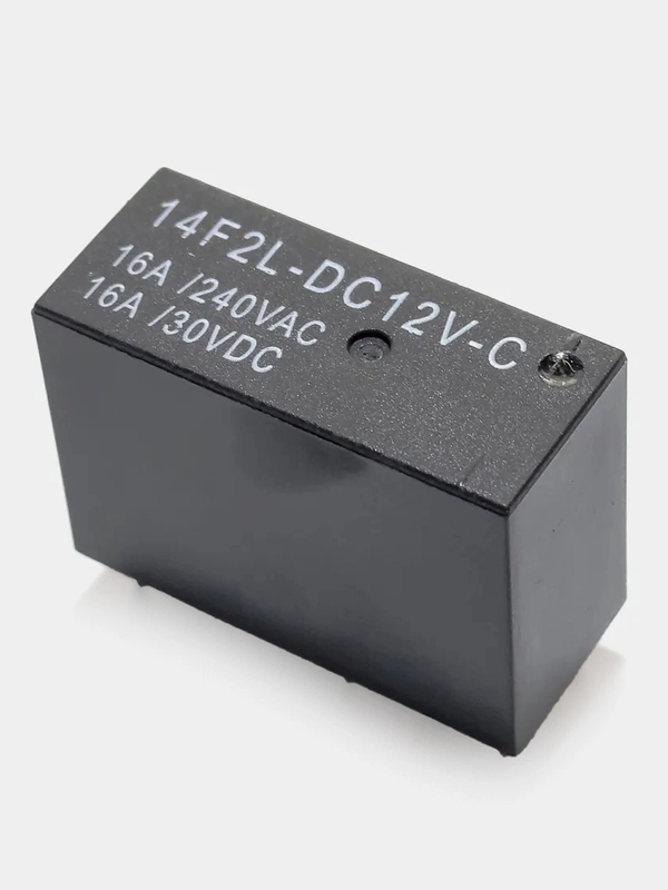 Реле 12 вольт 14F2 12VDC 16A HLS-14F2 JQX-115F-012-1ZS3 SMIH-12VDC-SL-C