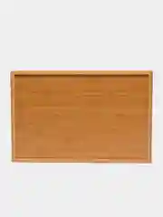 Поднос бамбуковый, поднос для еды деревянный с ручками, поднос для завтрака в постель