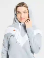 Серый костюм спортивный женский, утепленный
