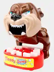 Коричневый настольная игра "Зубастый динозавр", "Зубастый волк", "Зубастый бульдог"