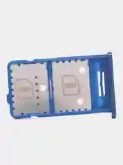 Синий держатель сим карты, сим лоток, контейнер SIM для Samsung a01/A10/a11/a12/a32/a52