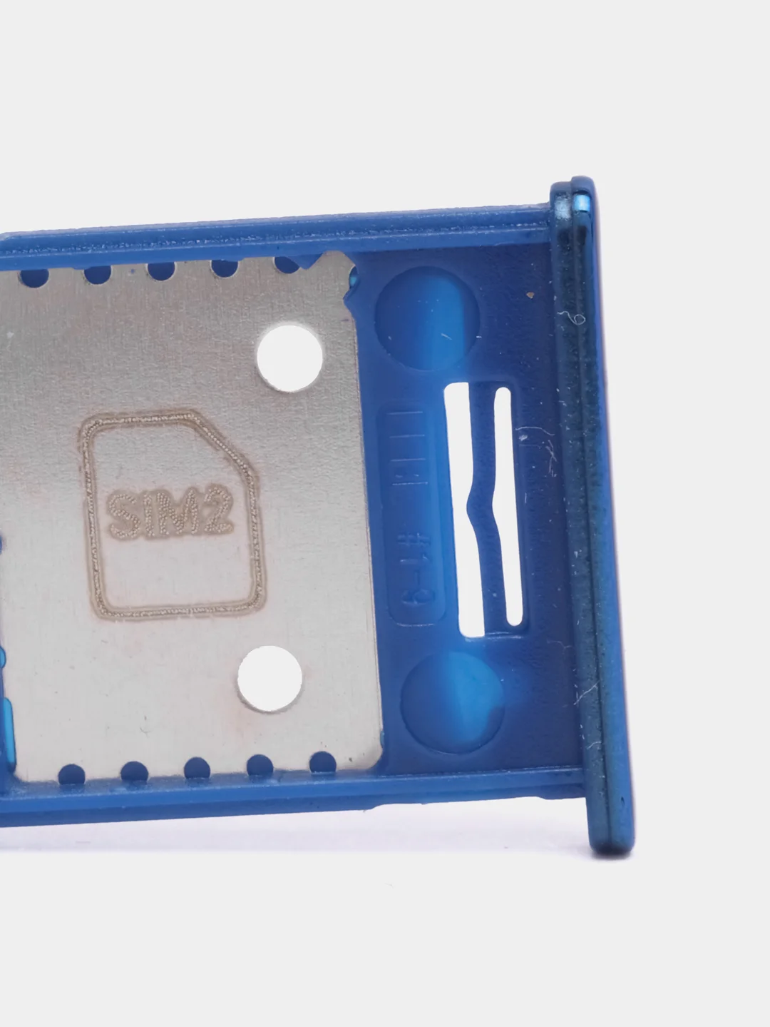 Синий держатель сим карты, сим лоток, контейнер SIM для Samsung a01/A10/a11/a12/a32/a52