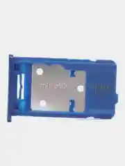 Синий держатель сим карты, сим лоток, контейнер SIM для Samsung a01/A10/a11/a12/a32/a52