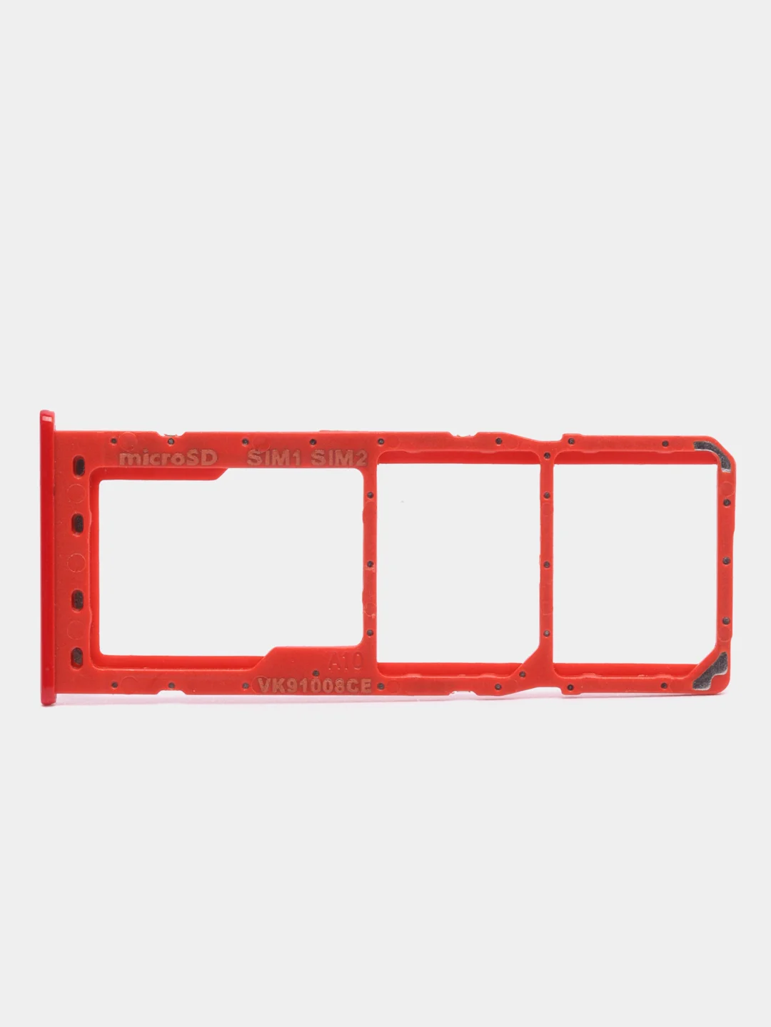 Красный держатель сим карты, сим лоток, контейнер SIM для Samsung a01/A10/a11/a12/a32/a52