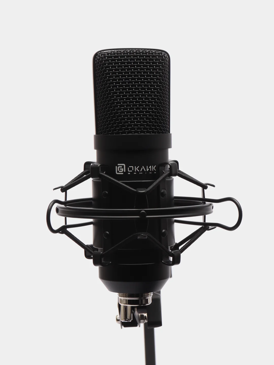 Микрофон игровой для трансляций Oklick SM-700G, конденсаторный, студийный компьютерный