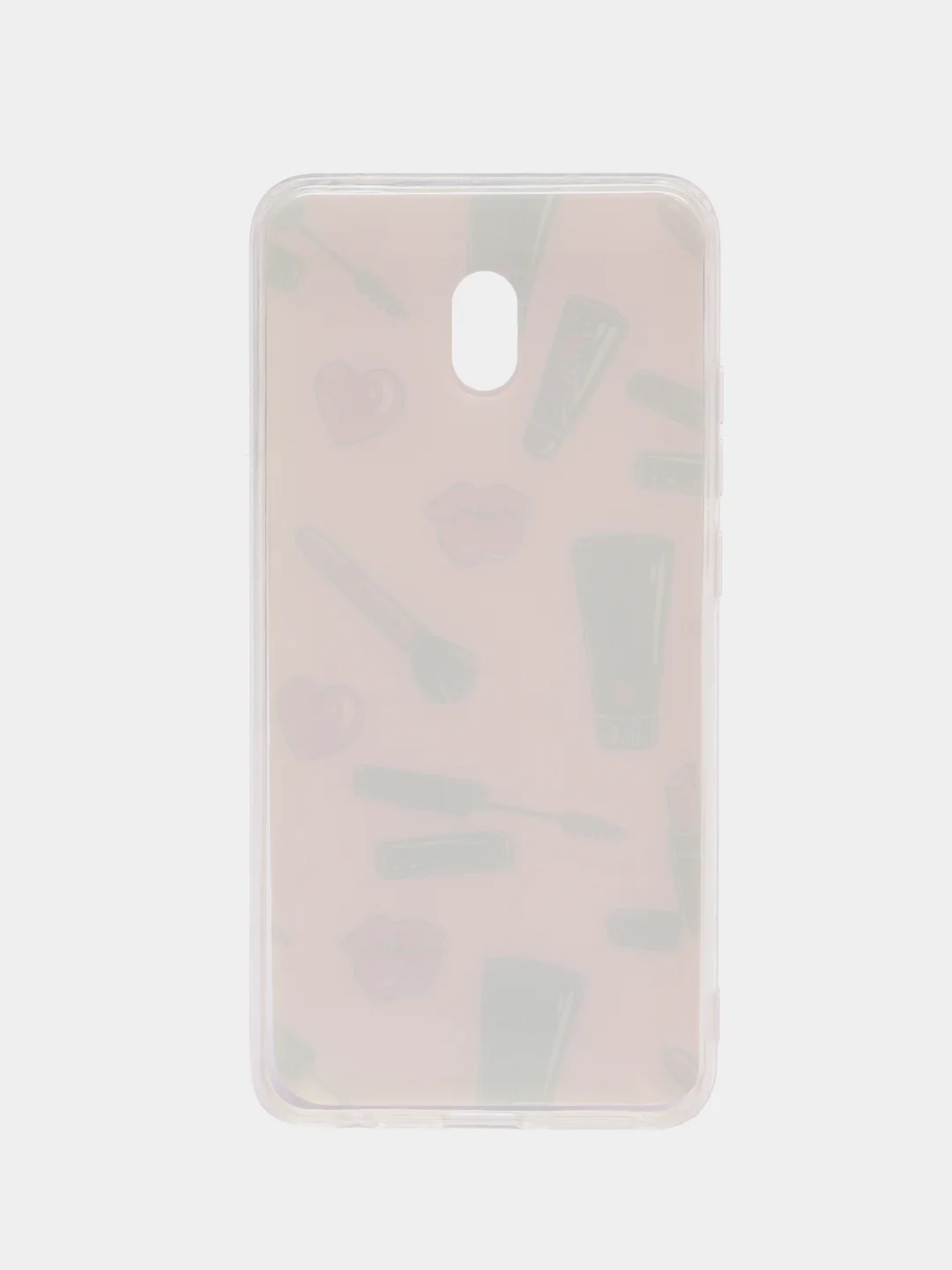 Кремовый силиконовый чехол Samsung A10 A50 A20s A71 M51 A01 Core Xiaomi Note 8 8A Pro 8t 7A