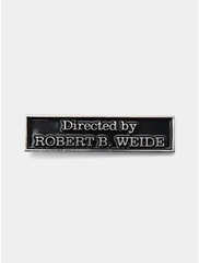 Значок металлический "Directed by Robert B. Weide", ааксессуар на рюкзак одежду, сувенир