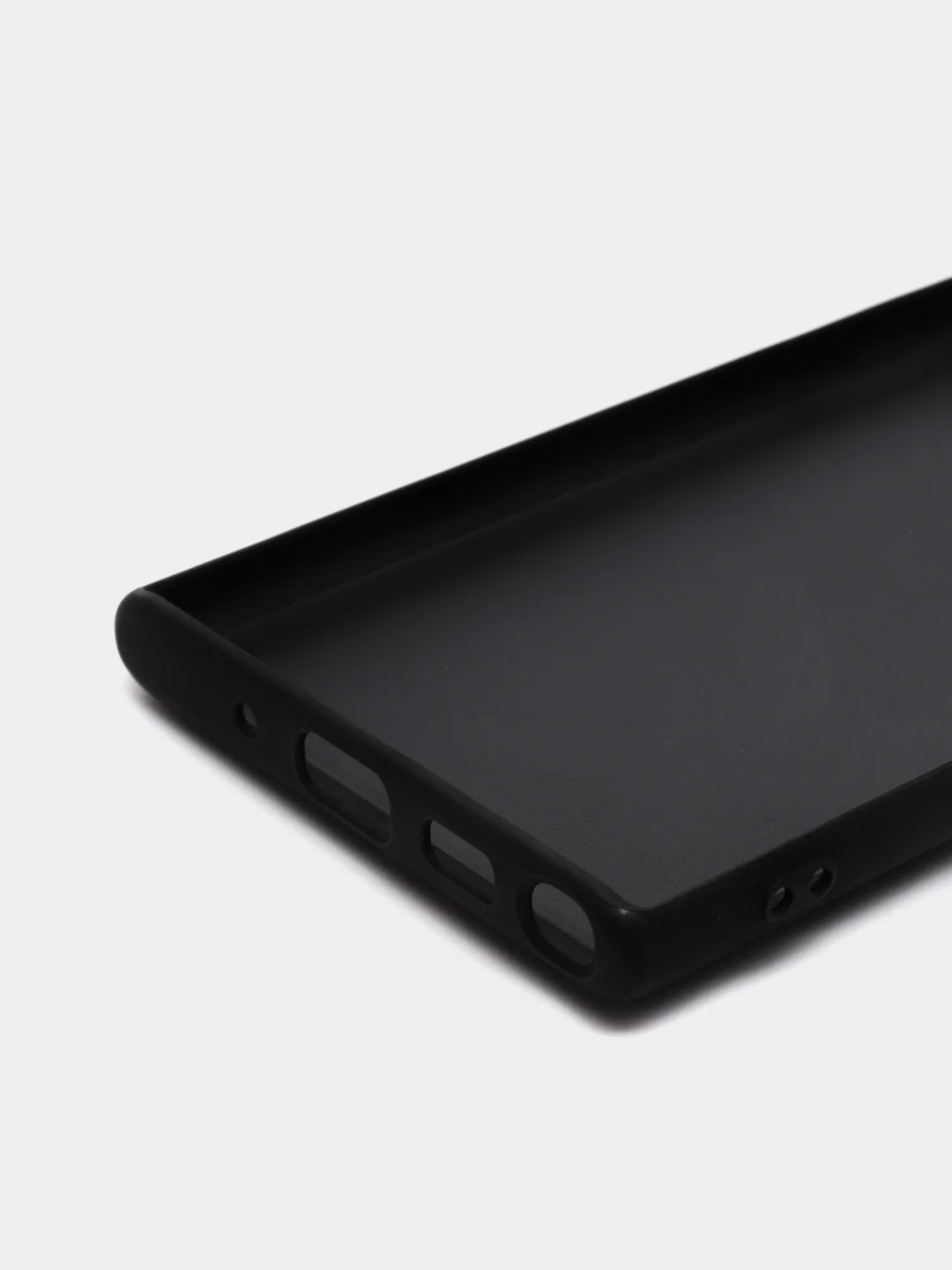 Черный чехол из натуральной кожи для iPhone 11 Pro Max Samsung Note 10 Plus
