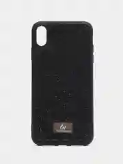 Черный чехол блестящий c камнями на iPhone XR X XS 11 pro Max