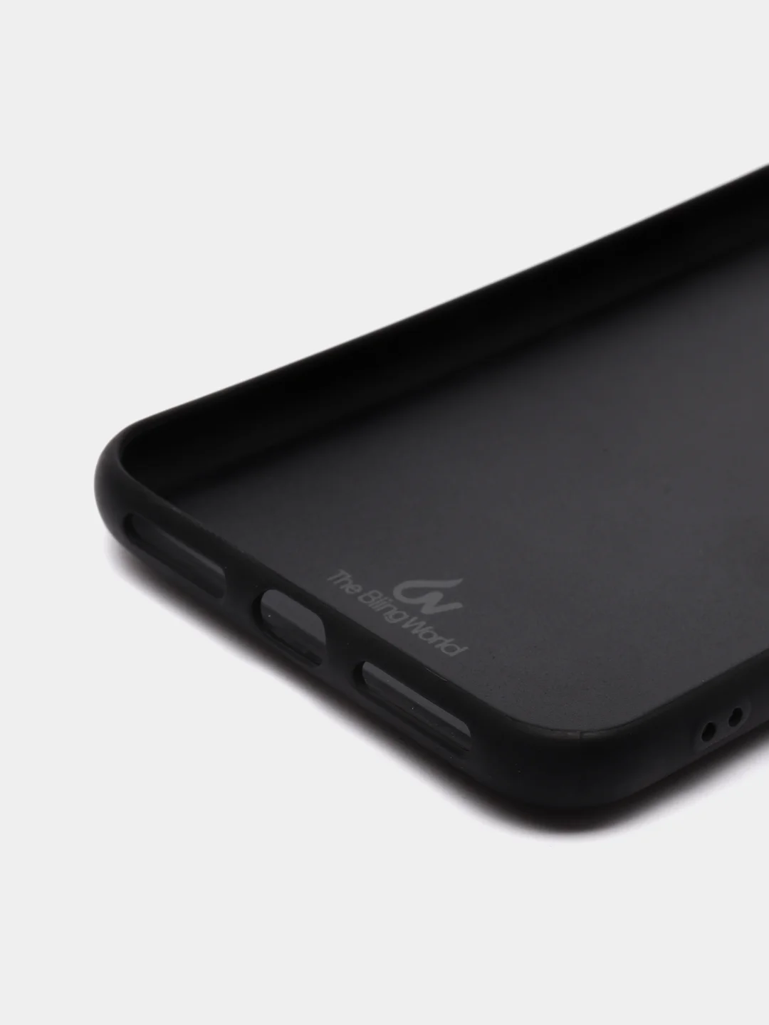 Серый чехол блестящий c камнями на iPhone XR X XS 11 pro Max