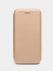 Золотой чехол-книжка iPhone 7, iPhone 7S, iPhone 8, iPhone SE 2020 Айфон 7, чехол для iPhone 8