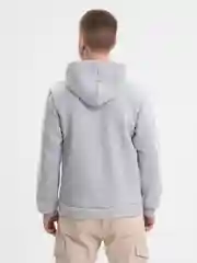 Серебряный худи, флис, унисекс