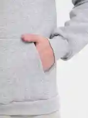 Серебряный худи, флис, унисекс