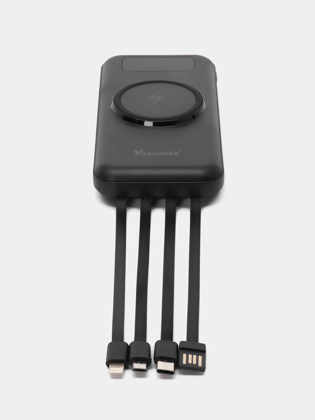 Внешний аккумулятор Yosonda Black Power Bank, 10000 mAh