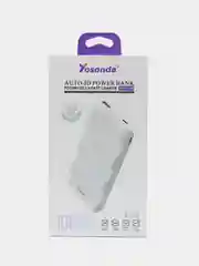 Внешний аккумулятор Yosonda Black Power Bank, 10000 mAh