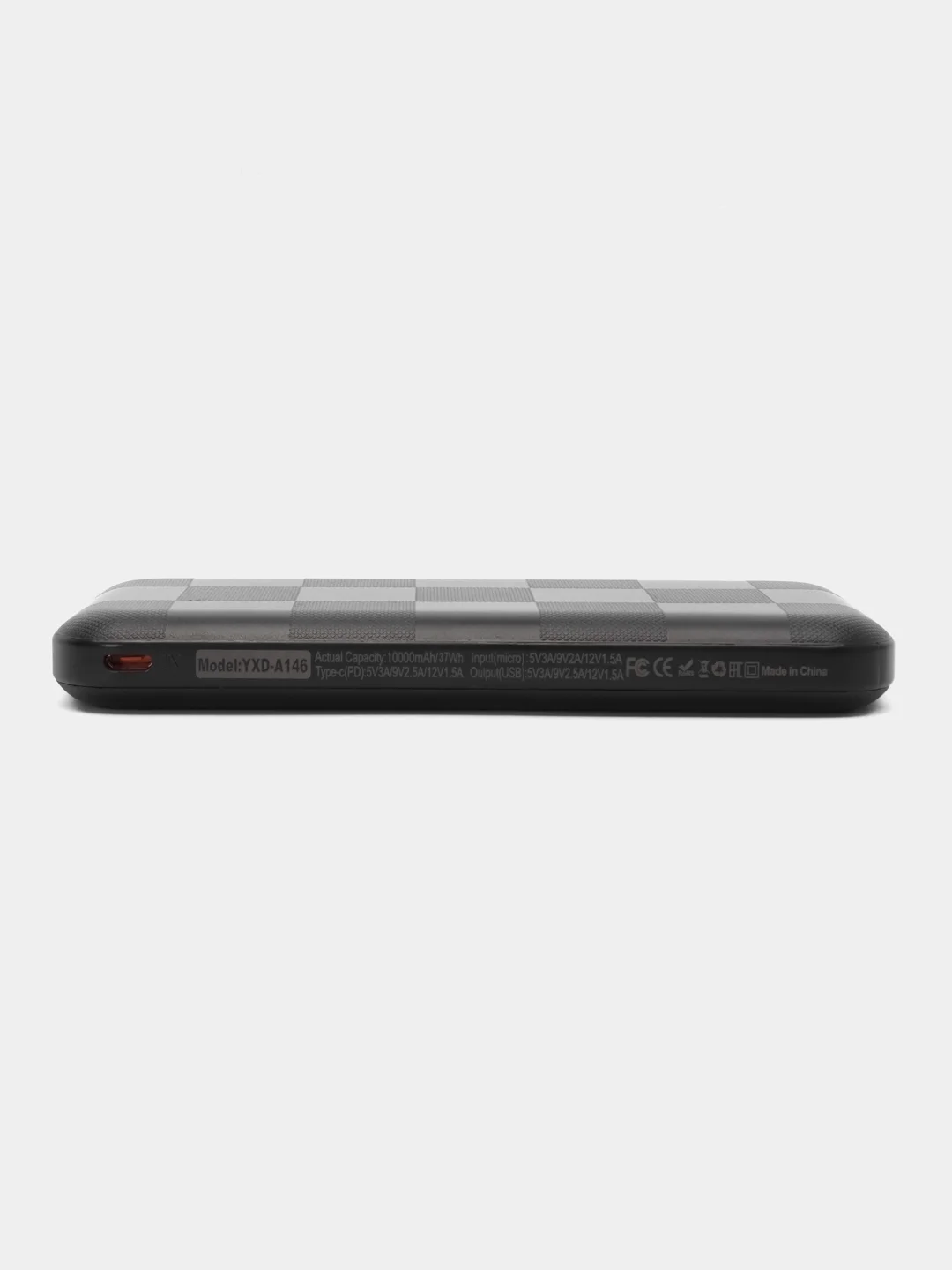 Внешний аккумулятор Yosonda Black Power Bank, 10000 mAh
