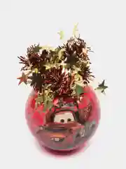 Рождественский шар "Тачки", 9 см