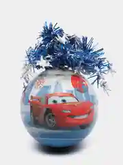 Рождественский шар "Тачки", 9 см Молния маквин