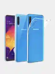 Чехол Samsung Galaxy A50 / A50s / A30s, прозрачный, силиконовый