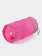 Розовый тоннель для кошек