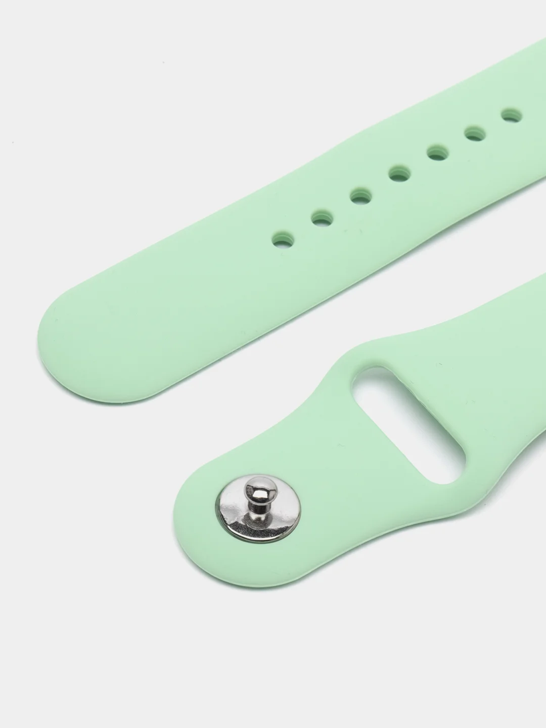 Мятный ремешок для часов Apple Watch X22 Pro, X7, X7 Pro, T200 Plus, M16, HW22, силиконовый