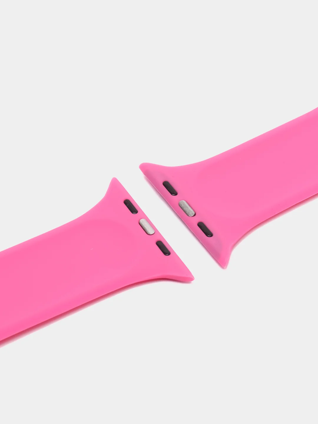 Розовый ремешок для часов Apple Watch X22 Pro, X7, X7 Pro, T200 Plus, M16, HW22, силиконовый