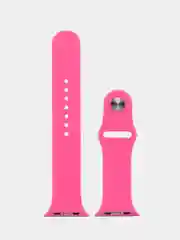 Розовый ремешок для часов Apple Watch X22 Pro, X7, X7 Pro, T200 Plus, M16, HW22, силиконовый