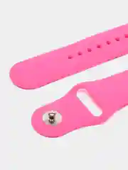 Розовый ремешок для часов Apple Watch X22 Pro, X7, X7 Pro, T200 Plus, M16, HW22, силиконовый