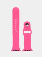 Розовый ремешок для часов Apple Watch X22 Pro, X7, X7 Pro, T200 Plus, M16, HW22, силиконовый