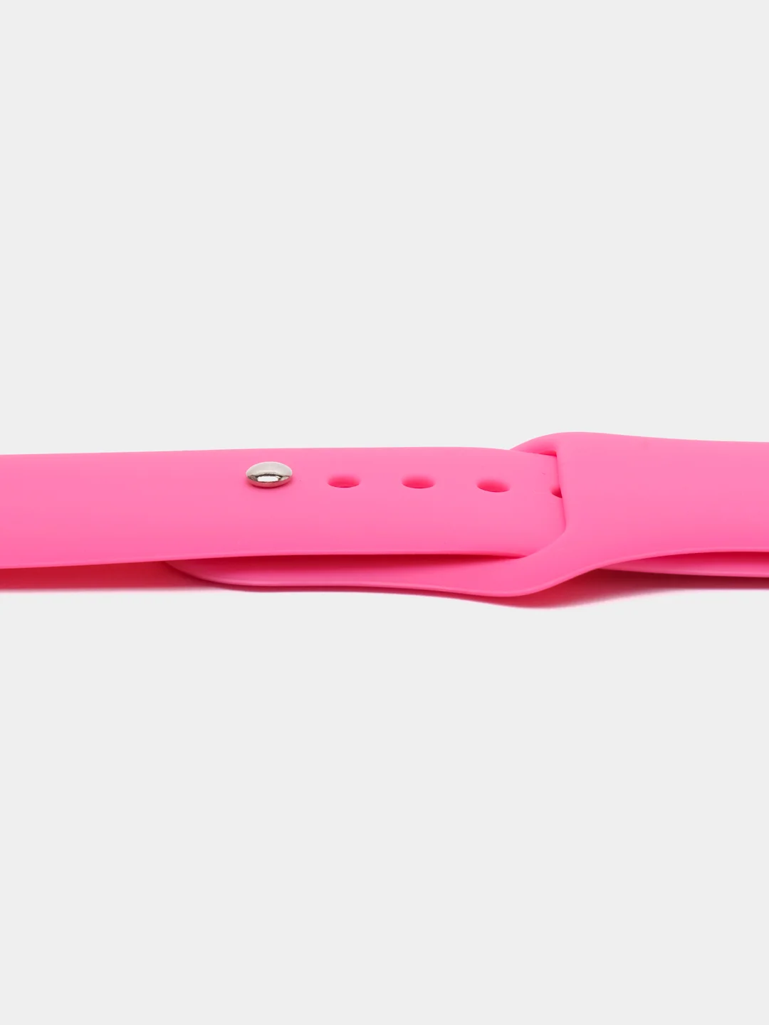 Розовый ремешок для часов Apple Watch X22 Pro, X7, X7 Pro, T200 Plus, M16, HW22, силиконовый