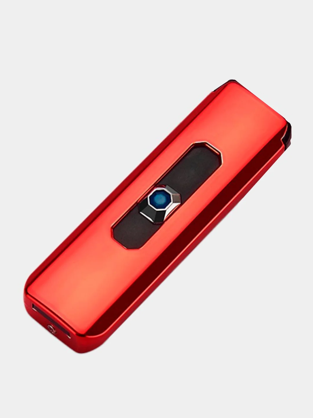 Красный usb - зажигалка (в подарочной коробке).