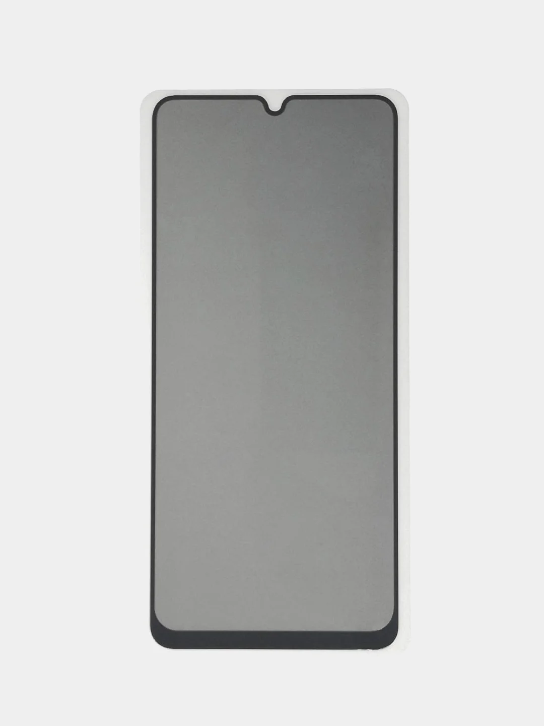Черный защитное стекло антишпион Samsung Galaxy A12, A03, A03 Core, A03s, A02, A02s, A04, A04S