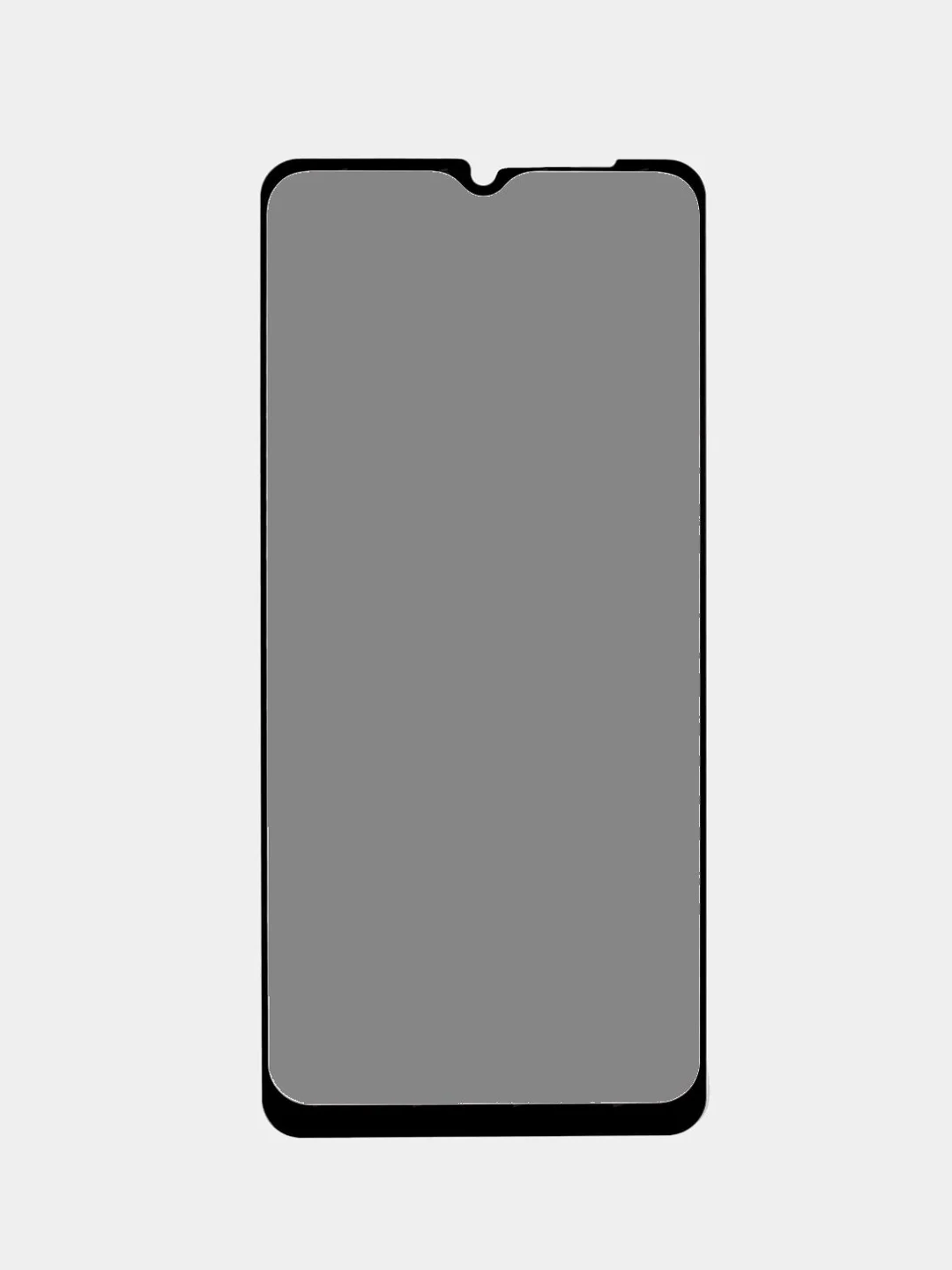 Черный защитное стекло антишпион Samsung Galaxy A12, A03, A03 Core, A03s, A02, A02s, A04, A04S