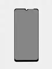 Черный защитное стекло антишпион Samsung Galaxy A12, A03, A03 Core, A03s, A02, A02s, A04, A04S