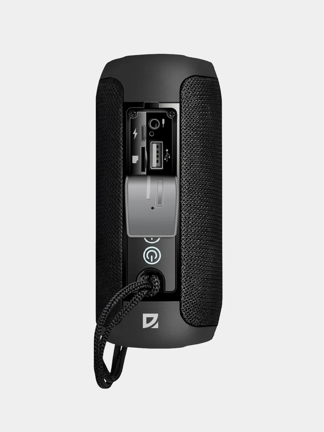 Черный портативная колонка Defender 10Вт BT/FM/TF/USB/AUX