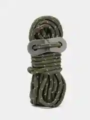 Тёмно-зелёный набор оттяжек для палатки, светоотражающая, 4 штуки по 4 м
