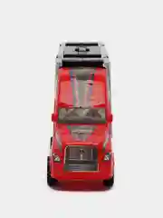 Алый набор игрушечных машинок