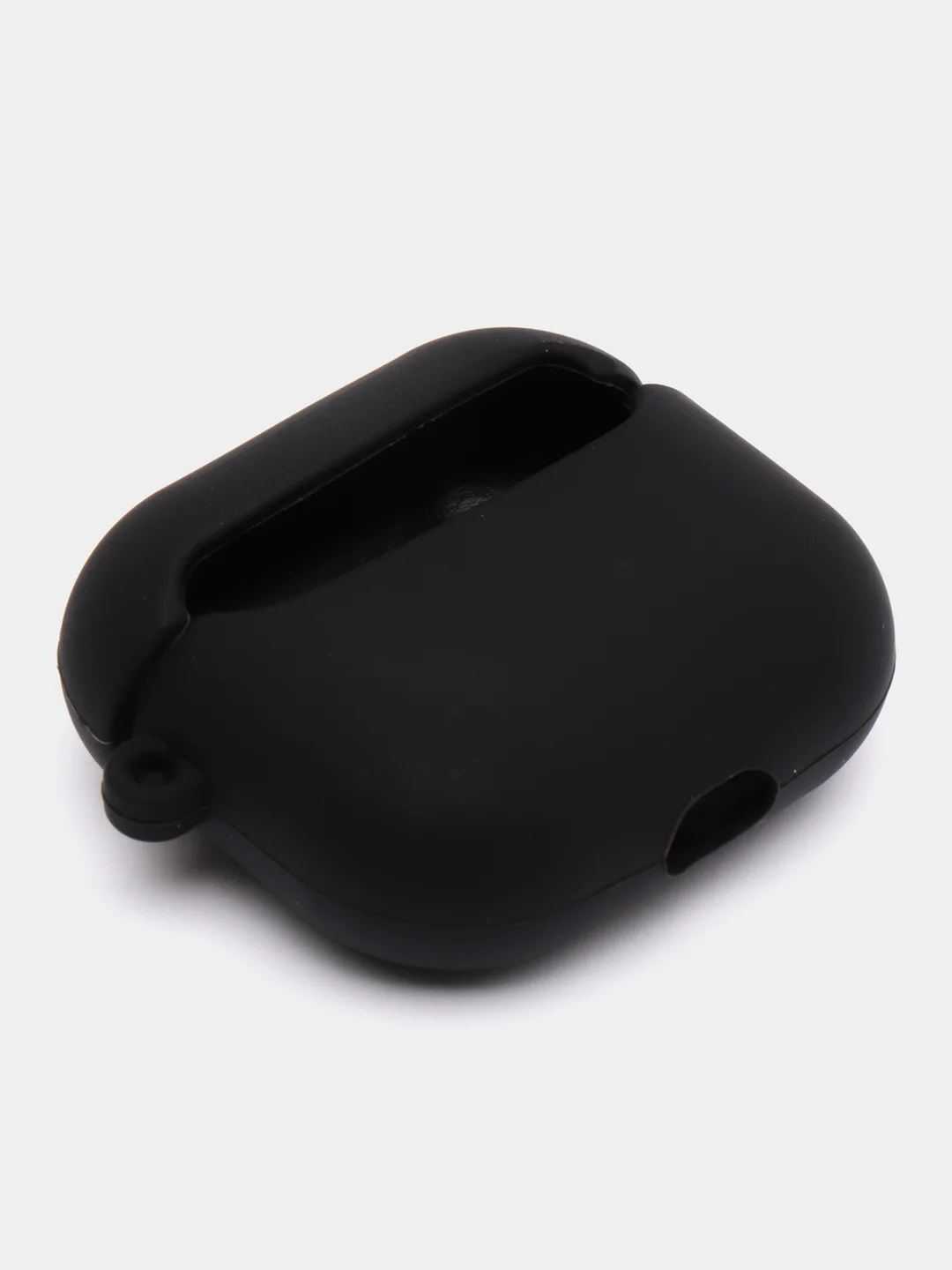 Молочный чехол для беспроводных наушников Apple AirPods 3 / Аирподс 3, с карабином, мультяшный
