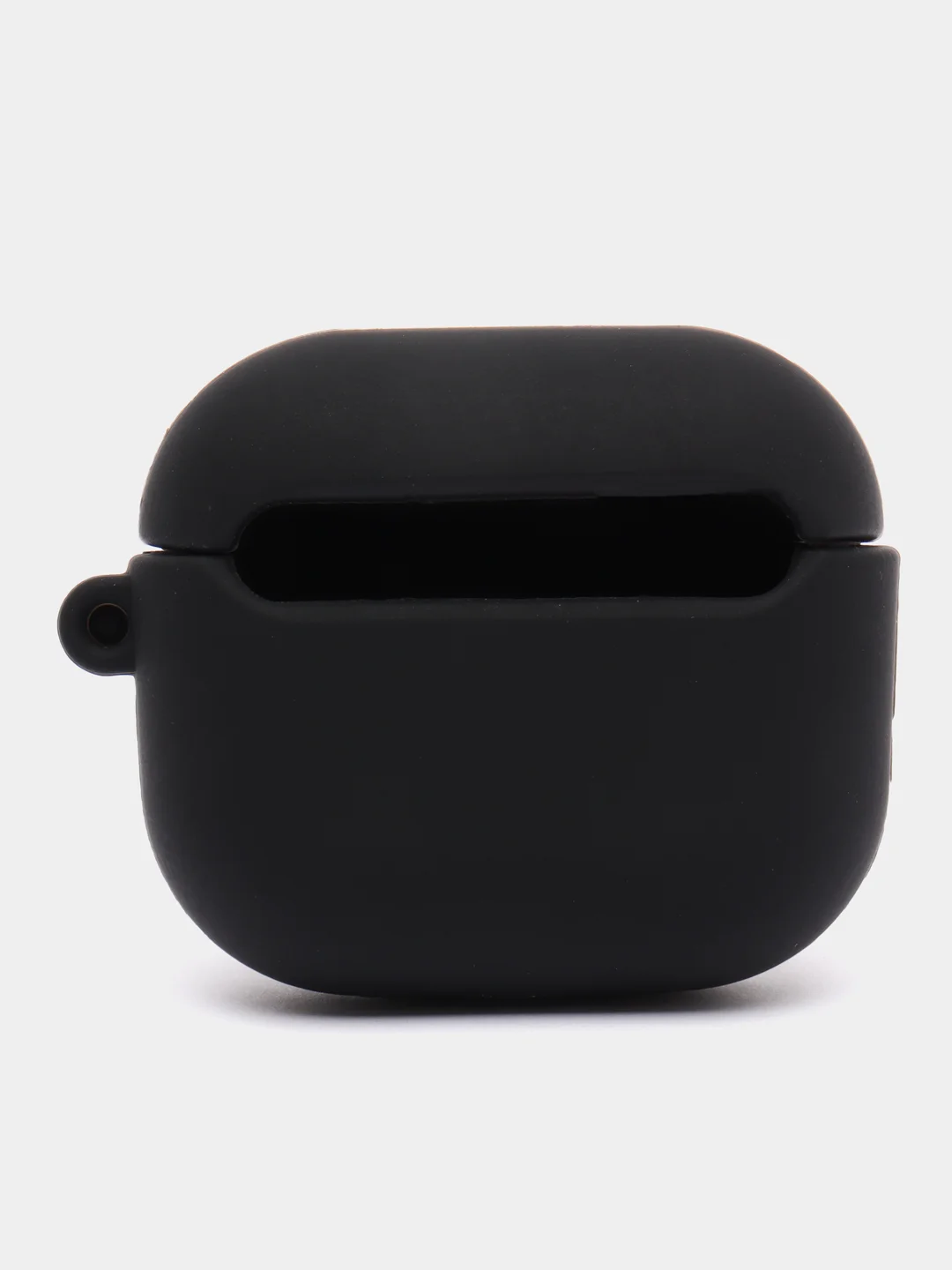 Молочный чехол для беспроводных наушников Apple AirPods 3 / Аирподс 3, с карабином, мультяшный