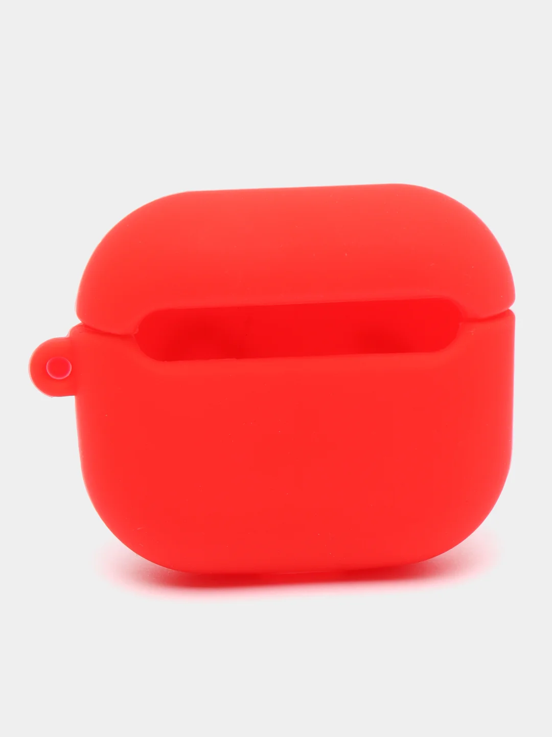Небесно-голубой чехол для беспроводных наушников Apple AirPods 3 / Аирподс 3, с карабином, мультяшный