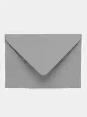 Серый металлик конверты С6 для сертификатов, открыток и приглашений