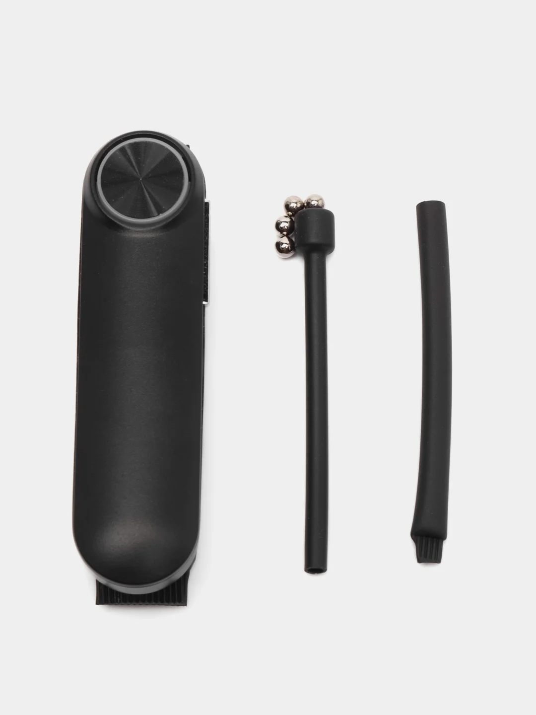 Черный микронаушник Bluetooth VIPBOX 2 в 1, магнитный и капсульный