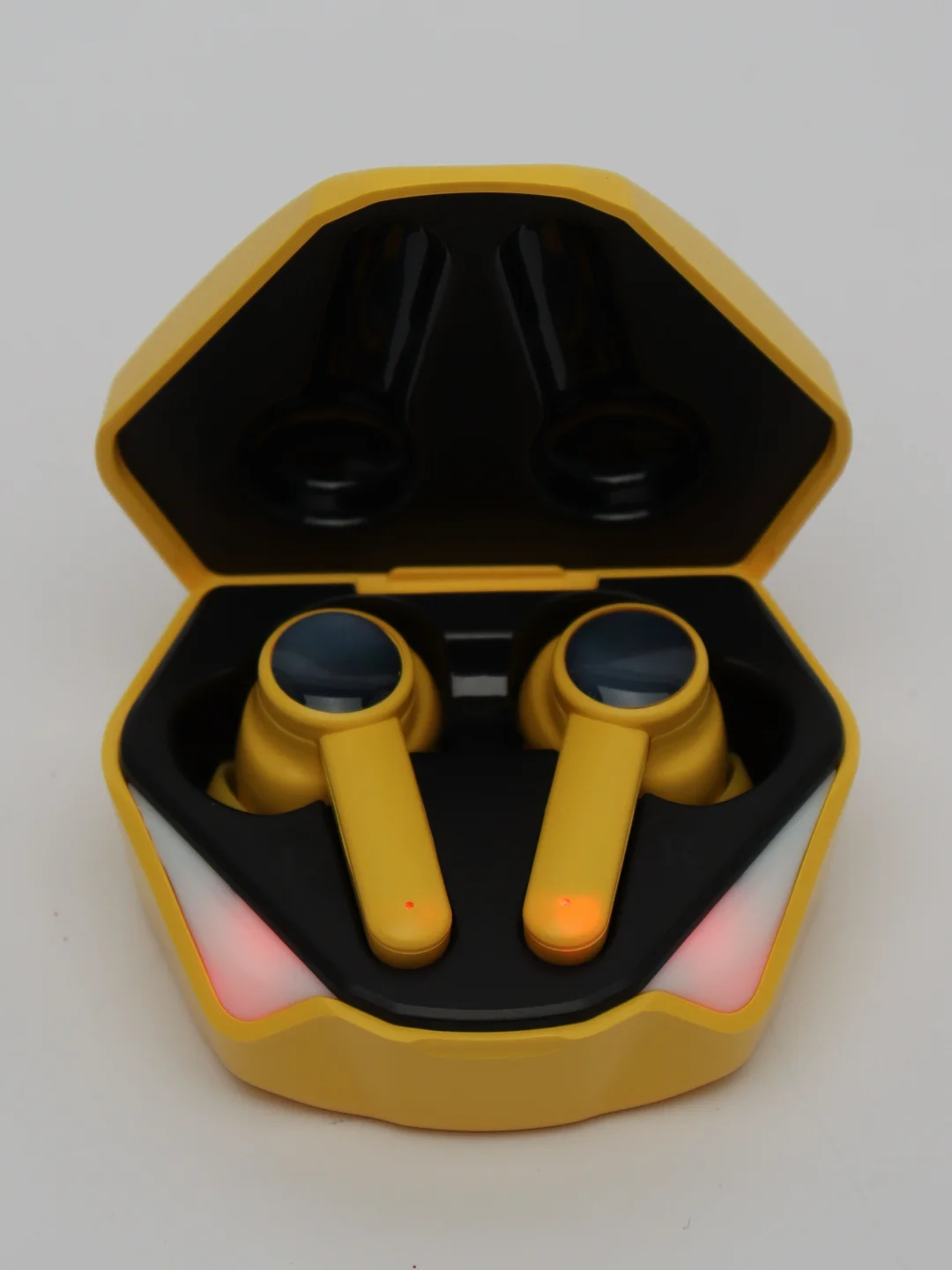 Желтый наушники игровые K55, беспроводные