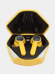 Желтый наушники игровые K55, беспроводные