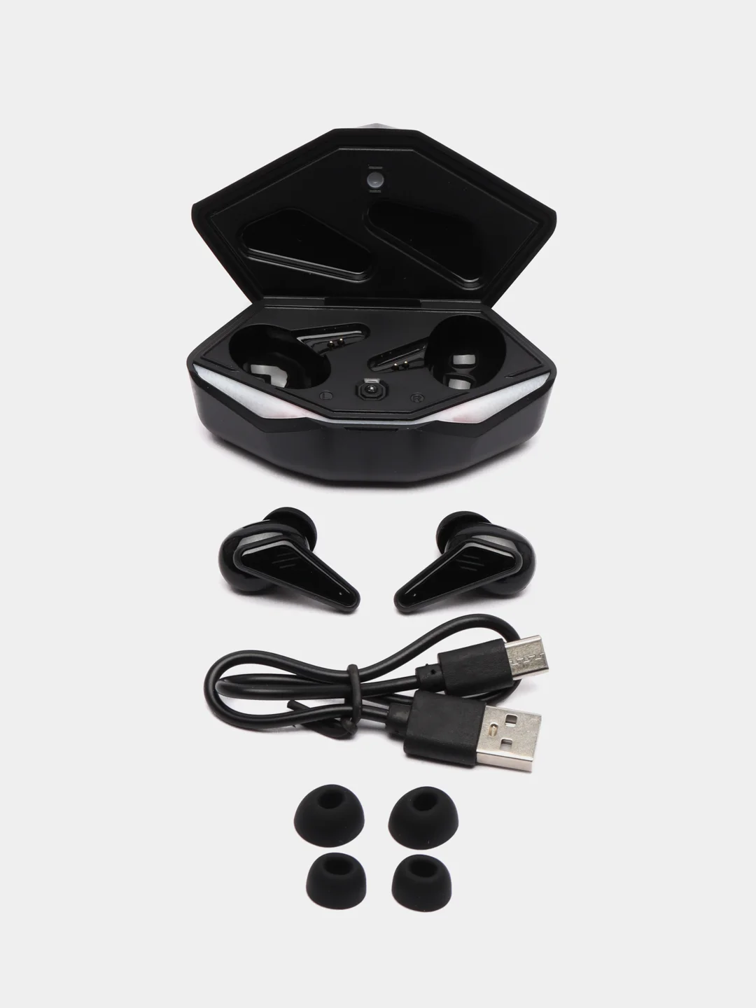 Зеленый наушники игровые K55, беспроводные