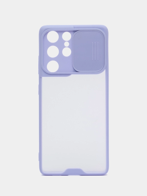 Чехол для Samsung S21 Ultra, с задвижным окном для защиты камеры