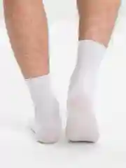Носки мужские, хлопковые, спортивные, белые